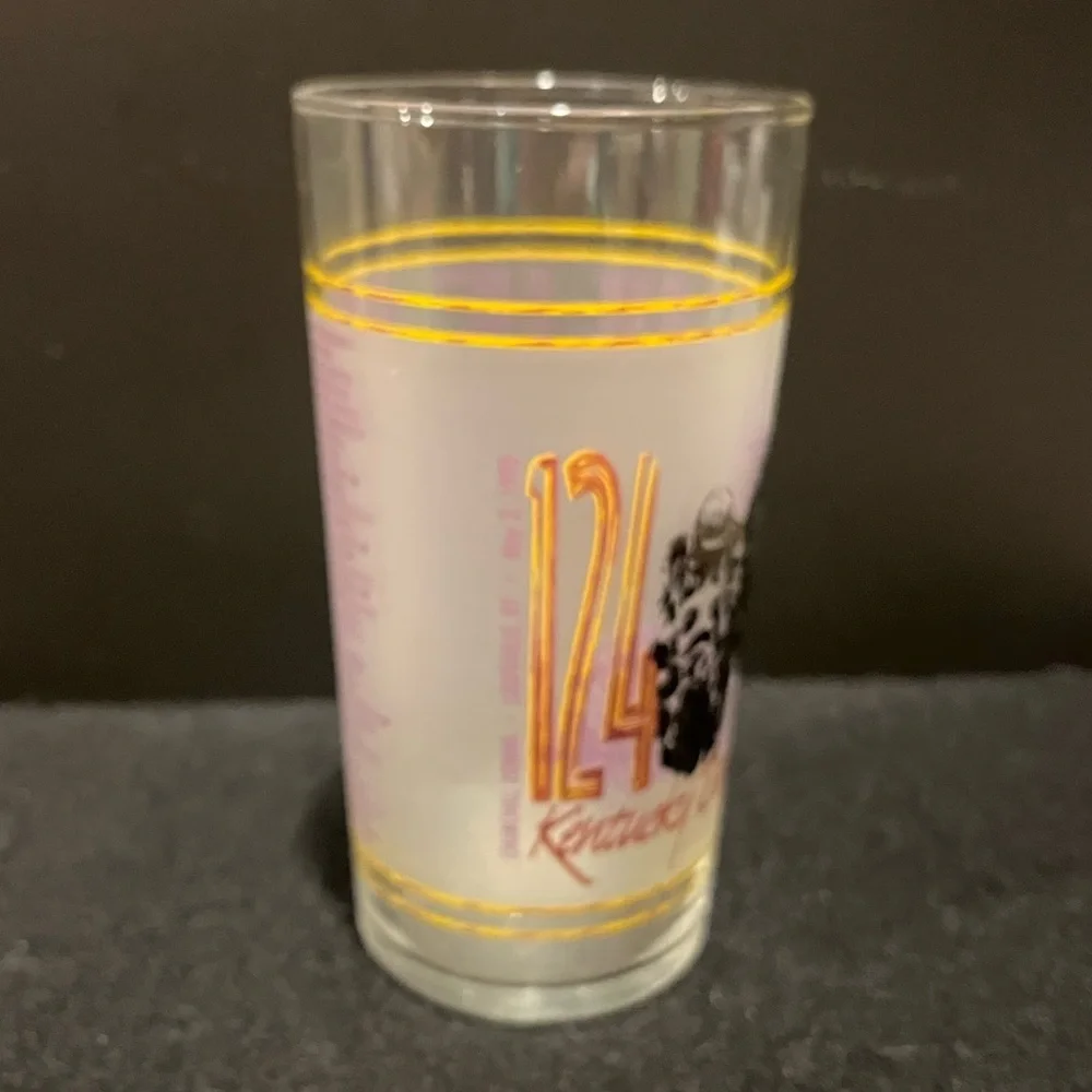 Vintage 124th Kentucky Derby Racing 12 oz. Glass